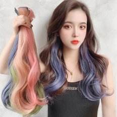 JHL0Q466 _ 51JB Extensions de cheveux humains de couleur gritante - Product Image 1