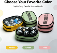 Jeu de pelouse : Mini-ballons d'herbe (lot de 6) – Écologiques, 32,5 mm, couleur et logo personnalisables pour le sport et l'extérieur