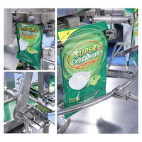 Machine d'emballage Doypack pour sauce chili, remplissage et scellage de sachets à bec verseur, système d'emballage pour liquides, mayonnaise et vinaigrettes