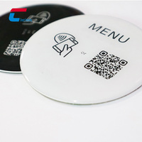 Tarjeta NFC Epoxi Personalizada 13.56MHz NTAG213 215 216, Menú Digital NFC, Placa de Reseñas de Google, Etiqueta NFC con Burbujas de Gel