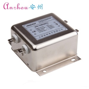 Filtro de Línea Eléctrica Anzhou AN-10B30CL 10A 250VAC, Módulo Inductor de Tres Secciones de Modo Común - Product Image 1