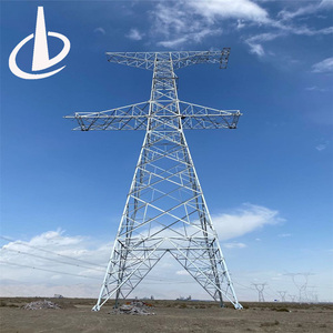 <span class=keywords><strong>Tour</strong></span> de ligne de transmission <span class=keywords><strong>à</strong></span> <span class=keywords><strong>double</strong></span> circuit haute tension 132 kV 200 kV 220 kV 230 kV 400 kV en acier galvanisé - Product Image 5