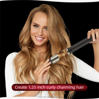 RUCHA Lisseur et boucleur 2 en 1, chauffage rapide PTC 450F, fer à lisser en céramique, plancha de cabello