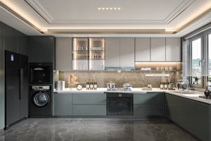 Soluciones Personalizadas de Muebles de Cocina con Gabinetes de Estilo Moderno y Encimeras de Mármol - Product Image 3