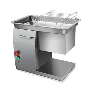 Trancheuse à viande de bureau électrique entièrement automatique en acier inoxydable 2026 pour hacher, trancher et couper en dés la viande - Product Image 1
