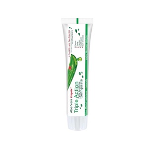 Dentifrice Moussant Menthe Aloe Vera Haute Qualité <span class=keywords><strong>pour</strong></span> Usage Domestique, <span class=keywords><strong>Pâte</strong></span> Blanchissante à Base d'Extraits Végétaux, Sans Ingrédients Chimiques, <span class=keywords><strong>pour</strong></span> Dents Sensibles - Product Image 6