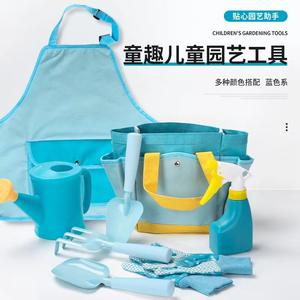 Kid's Toys Outdoor Planting Cultivation Flowers and Plants Utensils Iron Shovel Rake <strong>Children's</strong> Mini <strong>Garden</strong> Work Tool Set - Product Image 1