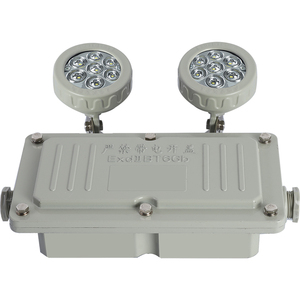 Programa de Muestras Exclusivo de la <span class=keywords><strong>Feria</strong></span> de <span class=keywords><strong>Cantón</strong></span>: Luz de Emergencia a Prueba de Explosiones IP55 LED 4W 5W de Doble Cabezal con 2 Años de Garantía - Product Image 1