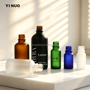 Bouteilles compte-gouttes en verre avec bouchon en bambou 30 ml pour sérum de soin bio et huiles essentielles, idéales pour le <span class=keywords><strong>savon</strong></span> liquide – Vente en gros - Product Image 3