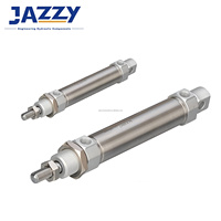Cilindro Neumático JAZZY MAL Serie Mini de Aleación de Aluminio SDA CQ2B MGP Tri-Rod, Kits de Cilindro, Interruptor Magnético MHZ MHC