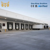 Bâtiment Réfrigéré en Acier Galvanisé pour Chaîne du Froid, Ignifuge, pour Grand Centre de Distribution et Stockage Alimentaire Industriel