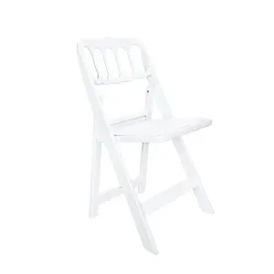哪里可以买到散装白色聚丙烯树脂塑料拿破仑目标椅子折叠椅婚礼和活动租赁用折叠椅