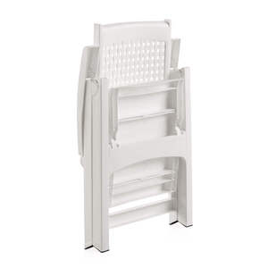 Poltrona Reclinabile in Metallo (Confezione da 2) Design Contemporaneo e Resistente, Sedia Ergonomica Multi-posizione per Giardino, Spiaggia e Esterni - Product Image 4