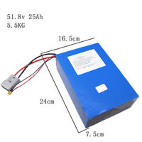 Batterie lithium-ion 24V 36V 48V 52V 60V 72V 15Ah 20Ah 30Ah 40Ah, batterie lithium 48V pour vélo électrique, batterie lithium 60V 20Ah pour trottinette électrique