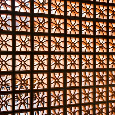 클래식 벽 디자인 테라코타 중공 바람 블록 외관 블록 집 건물