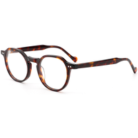 Monture de lunettes optiques rondes rétro Elan Optical YB6611 à prix abordable, unisexe, en acétate, écologique, livraison directe d'usine