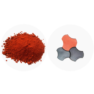 Óxido de hierro rojo código 130 polvo de cemento con color para la industria - Product Image 1