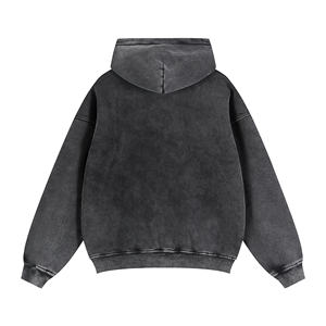Felpa con Cappuccio da Uomo <span class=keywords><strong>Stile</strong></span> <span class=keywords><strong>Vintage</strong></span> con Zip, Ricamo 3D, Motivo Uniforme, in Pile di Cotone Ecologico, Antivento, Cappotto Invernale - Product Image 2