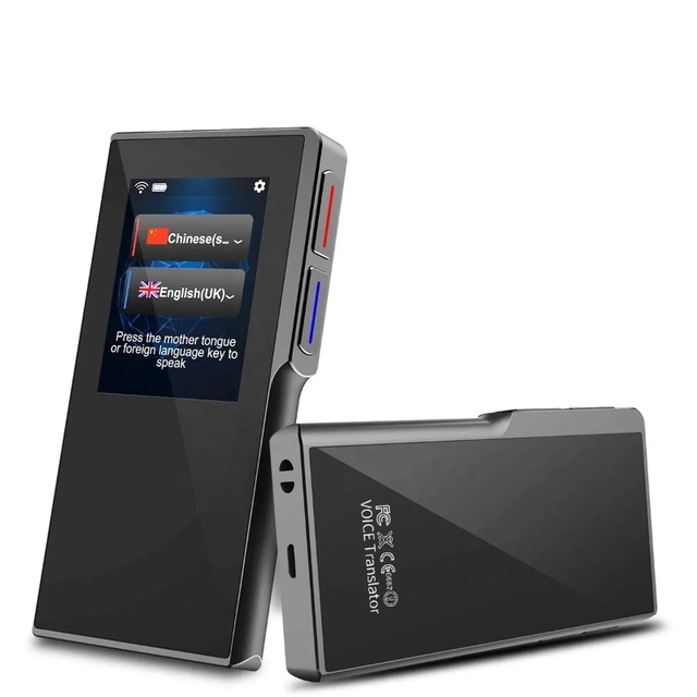 2024 T6 Handheld Language Translator Device Real Time Two-way Translator Intelligent AI Voice Translator