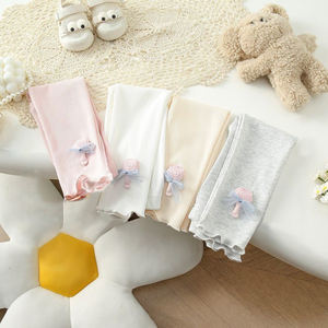 <span class=keywords><strong>Leggings</strong></span> estivi da ragazza pantaloni Slim Fit nove punti per bambini alla moda con decorazione lecca-lecca per bambini pantaloni versatili - Product Image 2