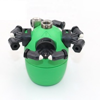 Humidificateur à brouillard sec vert 5 ~ 10 microns, brumisateur de particules, buse de pulvérisation Non humide, brouillard sec, système d'humidification à basse pression