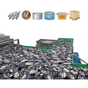 خط إنتاج الأسماك المعلبة من ENAK، مشروع متكامل لتصنيع سمك الرنجة والتراوت والتونة وسمك السلطعون المعلب - Product Image 2