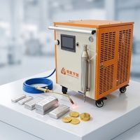 Nouvelle soudeuse manuelle en acier inoxydable, machine de soudage écologique à eau, générateur H2-O2, sûre et fiable pour le brasage à la flamme des métaux