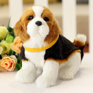 Peluche <span class=keywords><strong>de</strong></span> Perro <span class=keywords><strong>Labrador</strong></span> Pastor Negro, Simulación <span class=keywords><strong>de</strong></span> Cachorro Adorable, Peluche Súper Suave <span class=keywords><strong>de</strong></span> 20CM, ODM, Regalo <span class=keywords><strong>de</strong></span> San Valentín - Product Image 5