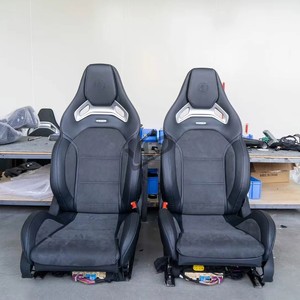 Siège de voiture sport pour C-Class C63 AMG W205, sièges de voiture haute performance en cuir, sièges de sécurité - Product Image 2