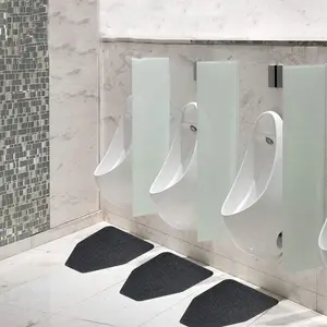 Cleaning Mat For Toilet Polypropylene Fibers Splash Non-slip Washable Floor Urinal Floor Pads