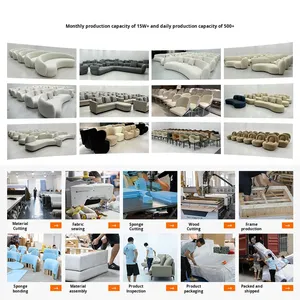 Sofá de Tres Plazas de Microfibra Ajustable, Estilo Vintage, <span class=keywords><strong>Retro</strong></span>, Nostálgico, para Apartamentos Pequeños, Sala de Estar, <span class=keywords><strong>Alquiler</strong></span> - Product Image 5