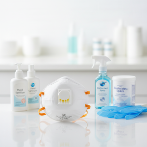 <span class=keywords><strong>Masque</strong></span> <span class=keywords><strong>FFP2</strong></span> jetable à double perforation en tissu de coton avec valve, protection <span class=keywords><strong>respiratoire</strong></span> réglable à 3 couches, anti-poussière, certifié EN149 - Product Image 1