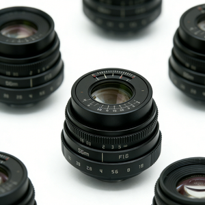 Adaptateur de monture d'objectif d'appareil photo en aluminium usiné CNC personnalisé pour les appareils photo reflex numériques/reflex T2 T Mount - Product Image 1