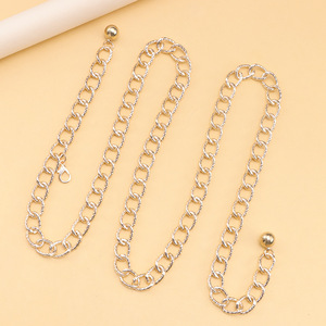 โซ่คาดเอวเงินทิเบตสำหรับผู้หญิง พร้อมจี้รูปทรงกลม เครื่องประดับสำหรับงานปาร์ตี้สไตล์ฮิปฮอป - Product Image 4