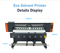 Impresora Eco Solvente de Alta Precisión con Cabezal de Impresión I3200 / i1600 / xp600, Impresora de Formato Ancho para Impresión de Pancartas y Adhesivos