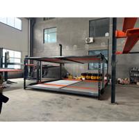 Ascenseur de stationnement monoplace pour garage, élévateur de stationnement à deux poteaux pour voitures, élévateur de stationnement souterrain pour cours de villas de luxe