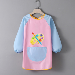 Delantales de pintura antibacteriana ecológicos impermeables duraderos a la moda para niños al por mayor para uso de limpieza - Product Image 4