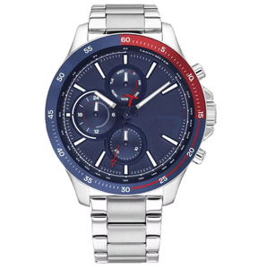 <span class=keywords><strong>Reloj</strong></span> de Hombre <span class=keywords><strong>TH</strong></span> con Correa de Silicona al por Mayor, Diámetro de Esfera de 45 mm, Movimiento de Cuarzo, Pantalla de Puntero, Correa de 22 mm - Product Image 5