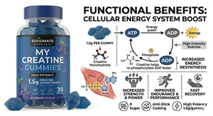 Foodmate <span class=keywords><strong>Arma</strong></span> secreta Creatina Gummies Potencial oculto - Product Image 6