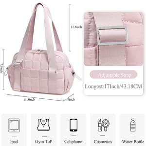 Personalisierbare Logo <span class=keywords><strong>Mini</strong></span>-Sporttasche Reisetasche – Tragbare Kleine Fitness-Weekender mit Schultergurt, Wasserdicht - Product Image 4