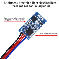 Module de gradation PWM 3-24V 30W de haute qualité, usage général, gradation rapide et lente, contrôle de la lumière LED, respiration, flash, lampe LED halogène