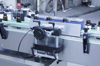 Npack Usine Prix Linéaire Automatique Cosmétiques Liquide Bouteille Ronde Étiqueteuse Avec Imprimante