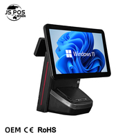 Terminal Punto de Venta Jesen Todo en Uno, Caja Registradora con Pantalla Táctil Capacitiva, Sistema Operativo Windows/Android, Wi-Fi, Compatible con Cualquier Software de Punto de Venta
