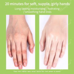 Gants de soin des mains en gros, masque pour les mains à l'avocat et aux feuilles de perilla avec embouts amovibles pour une utilisation pendant une manucure - Product Image 5