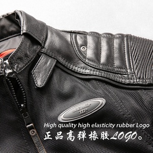 OEM Factory Custom di alta qualità rimovibile in quattro pezzi Boutique quattro <span class=keywords><strong>stagioni</strong></span> <span class=keywords><strong>moto</strong></span> Biker giacche in vera pelle di mucca da uomo - Product Image 6