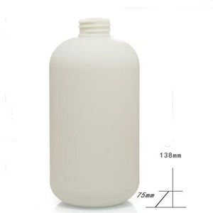 200ml 300ml 500ml HDPE PCR Écologique doux au toucher personnalisé <span class=keywords><strong>beige</strong></span> En Plastique Shampooing Lotion Squeeze Bouteille Flip Top lotion Pompe - Product Image 6