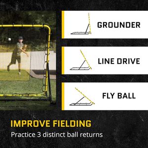 But de football pliable en fonte avec <span class=keywords><strong>filet</strong></span> de <span class=keywords><strong>rebond</strong></span> multi-sports pour l'entraînement au basketball et au volley-ball - Product Image 4