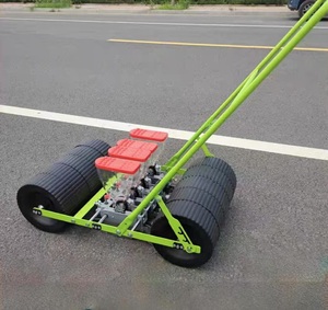 Manual 4 Row Hand Push Agricultural <b>Vegetable</b> Seeder Manual Seed <b>Planter</b> Seeders and Planting Machines Seeders and Planting Mach - Product Image 1