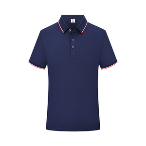 Camiseta polo promocional de manga corta de color sólido con impresión de logotipo para uniformes de trabajo juveniles, publicidad corporativa - Product Image 1