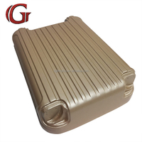 Fabrika Çıkışı Lüks Vintage Trendy Sağlam Su Geçirmez ABS/PC/PP Spinner Valiz Kabuğu Yarı Mamul Dikişli/Dikişsiz 3-12 Adet